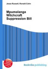 Mpumalanga Witchcraft Suppression Bill