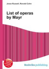 List of operas by Mayr