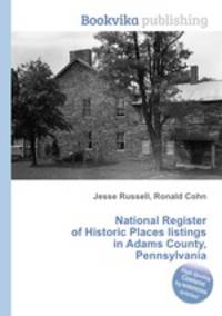 National Register of Historic Places listings in Adams County, Pennsylvania