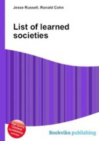 List of learned societies