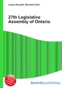 27th Legislative Assembly of Ontario