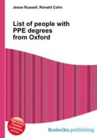 List of people with PPE degrees from Oxford
