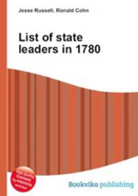 List of state leaders in 1780