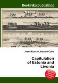 Capitulation of Estonia and Livonia