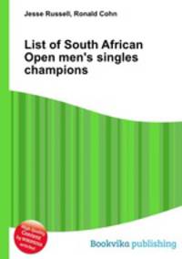List of South African Open men