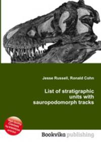 List of stratigraphic units with sauropodomorph tracks