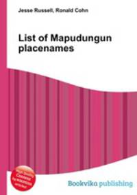 List of Mapudungun placenames