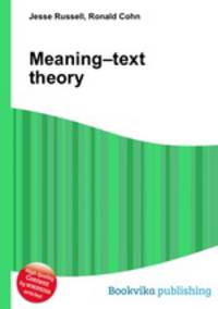 Meaning–text theory