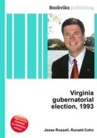 Virginia gubernatorial election, 1993