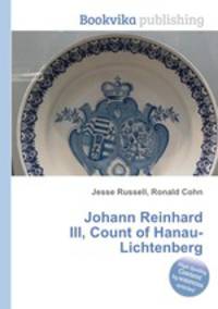 Johann Reinhard III, Count of Hanau-Lichtenberg