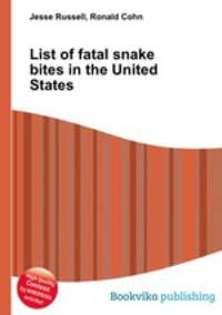 List of fatal snake bites in the United States