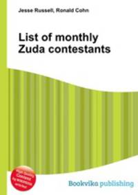 List of monthly Zuda contestants