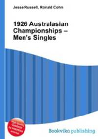 1926 Australasian Championships – Men