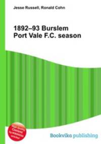 1892–93 Burslem Port Vale F.C. season