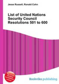 List of United Nations Security Council Resolutions 501 to 600
