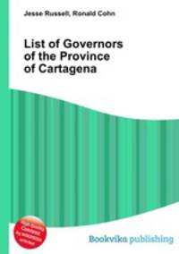 List of Governors of the Province of Cartagena