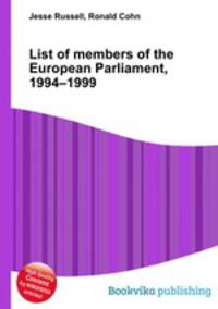 List of members of the European Parliament, 1994–1999