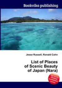 List of Places of Scenic Beauty of Japan (Nara)