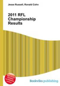 2011 RFL Championship Results