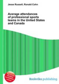 Average attendances of professional sports teams in the United States and Canada