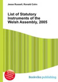 List of Statutory Instruments of the Welsh Assembly, 2005