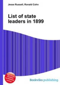 List of state leaders in 1899