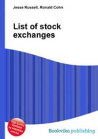 List of stock exchanges