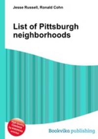 List of Pittsburgh neighborhoods