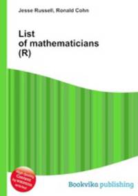 List of mathematicians (R)