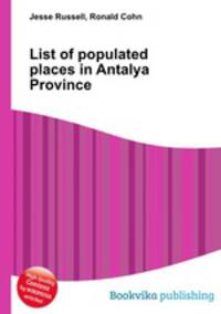 List of populated places in Antalya Province