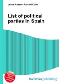 List of political parties in Spain