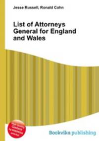 List of Attorneys General for England and Wales