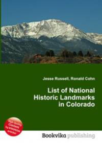 List of National Historic Landmarks in Colorado