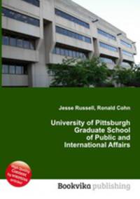 University of Pittsburgh Graduate School of Public and International Affairs