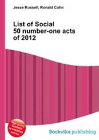 List of Social 50 number-one acts of 2012
