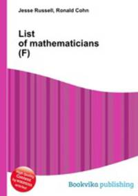 List of mathematicians (F)