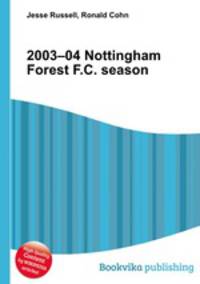 2003–04 Nottingham Forest F.C. season