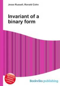 Invariant of a binary form