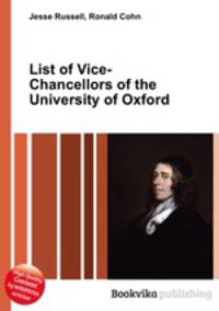 List of Vice-Chancellors of the University of Oxford