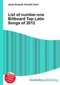 List of number-one Billboard Top Latin Songs of 2012