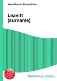 Leavitt (surname)