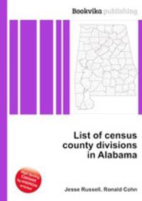 List of census county divisions in Alabama