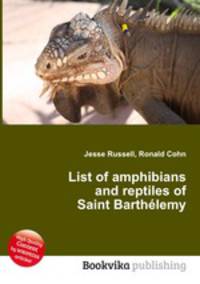 List of amphibians and reptiles of Saint Barthelemy