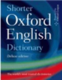 Shorter Oxford English Dictionary (+ CD)