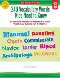 240 Vocabulary Words Kids Need to Know. Grade 5