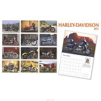 Календарь 2013 (на скрепке). Harley-Davidson