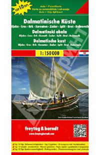 Dalmatian coast. Rijeka. Krk. Cres. Kornati. Zadar. Split. Dubrovnik. Brac: Auto + freizeitkarte