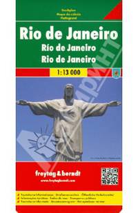 Rio de Janeiro. Рио-де-Жанейро. Карта 1:13 000