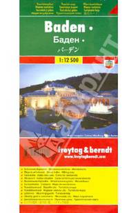 Баден. Туристическая карта / Baden: Touristenplan