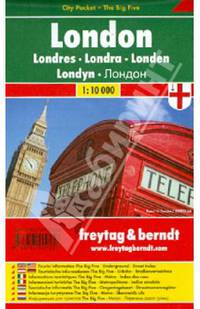 London. 1:10 000. City pocket + The Big Five
